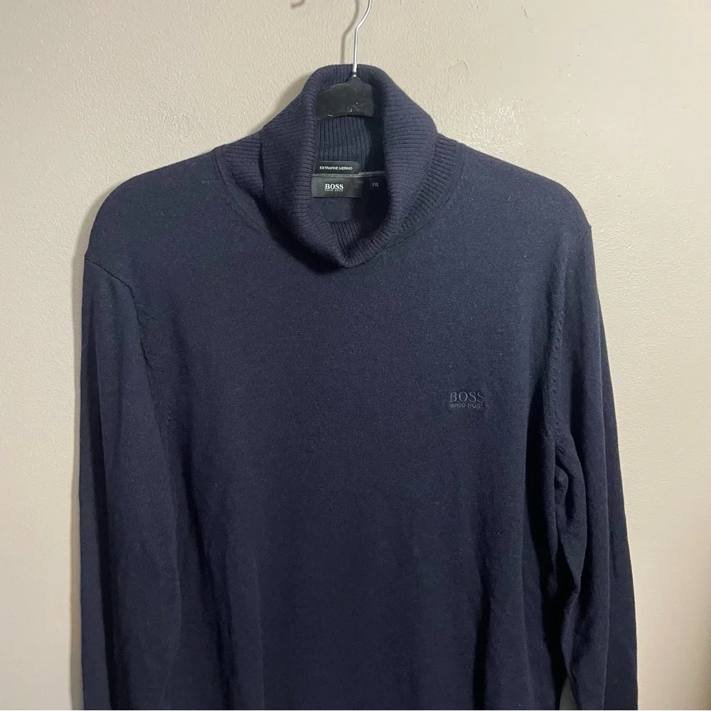 Hugo Boss Extra Fine Merino Wool Rollneck Sweater